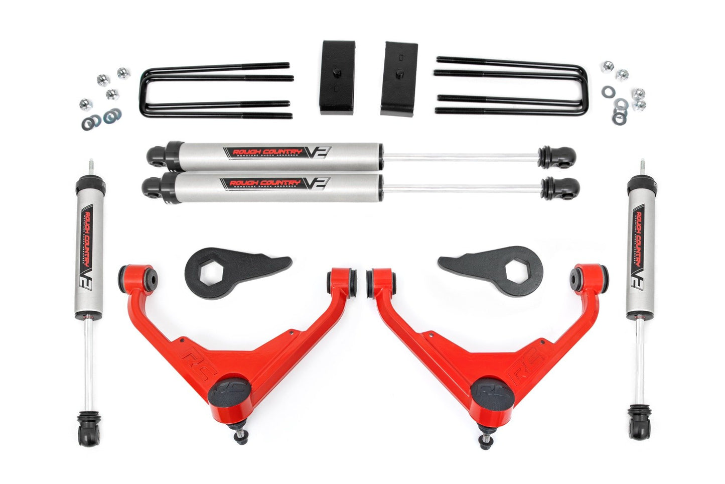 3 Inch Lift Kit | FK/FF Code | V2 | Chevy/GMC 2500HD (01-10)