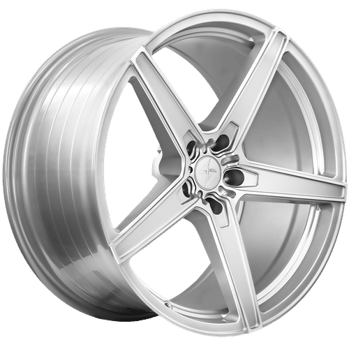 Sentali Street SS4 Hyper Silver Machined 19x8.5 5x112 Wheels | Offset: 35 | Backspace: 6.25 | Bore: 66.6
