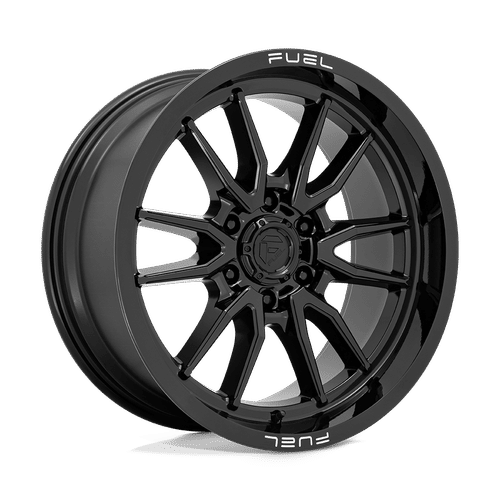Fuel D760 GLOSS BLACK 20x9 6x139.7 Wheels | Offset: 1 | Backspace: 5.04 | Bore: 106.1