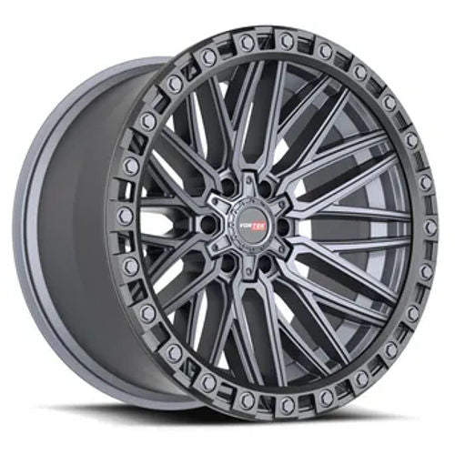 VORTEK VRT-608MTB Matte Titanium Black Bead Ring 20x12 6x135/6x139.7 Wheels | Offset: -44 | Backspace: nan | Bore: 106.1