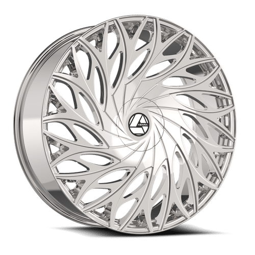 AZARA AZA-525NC Nano Chrome 18x8 5x114.3/5x120 Wheels | Offset: 35 | Backspace: 6 | Bore: 74.1