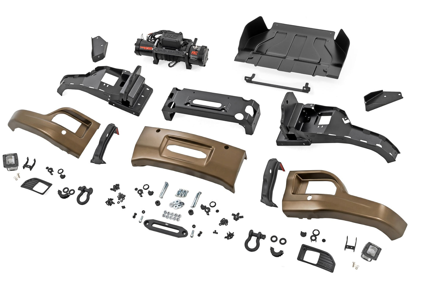 Front FXS Bumper | 12000S | GXN Harvest Bronze | Chevy Silverado 1500 2WD/4WD (2023-2026)