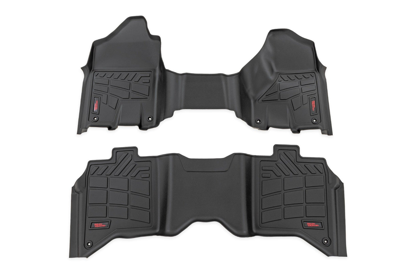Sure-Fit Floor Mats | Front & Rear | Over Hump | Crew | Ram 2500/3500 (19-24)