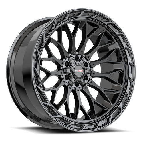 VORTEK VRP-503GB Gloss Black 20x10 6x135/6x139.7 Wheels | Offset: -18 | Backspace: 4.75 | Bore: 106.1