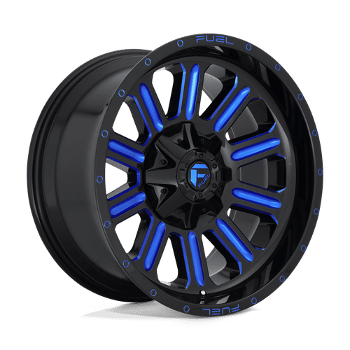 Fuel D646 GLOSS BLACK BLUE TINTED CLEAR 20x9 6x120/6x139.7 Wheels | Offset: 19 | Backspace: 5.75 | Bore: 78.1