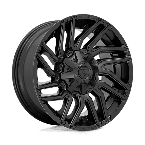 Fuel D775 MATTE BLACK 22x12 8x180 Wheels | Offset: -44 | Backspace: 4.77 | Bore: 124.2