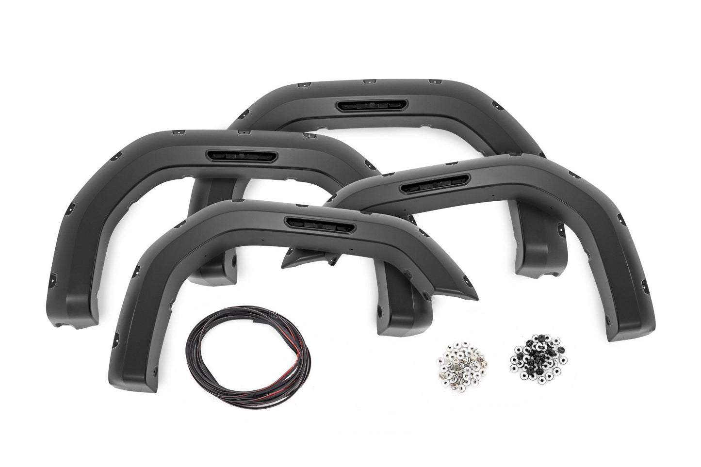 Pocket Fender Flares | G6M Titanium Rush | GMC Sierra 2500 HD/Sierra 3500 HD (20-24)