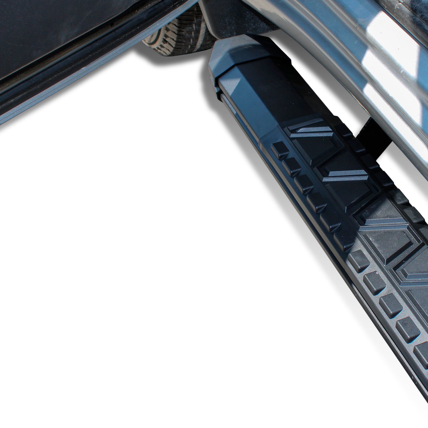Vanguard Black Powdercoat Side Steps & Running Boards Running Boards Running Board for 2015-2024 ford f-150 nan