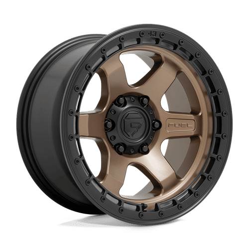 Fuel D751 MATTE BRONZE WITH BLACK RING 18x9 6x135 Wheels | Offset: 20 | Backspace: 5.79 | Bore: 87.1