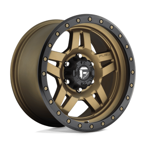 Fuel D583 MATTE BRONZE BLACK BEAD RING 18x9 5x127 Wheels | Offset: 1 | Backspace: 5.04 | Bore: 78.1