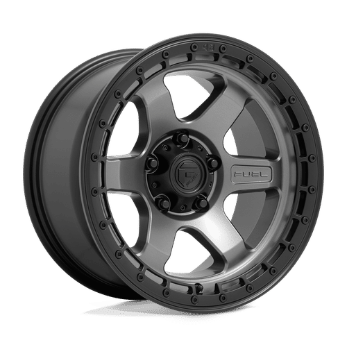 Fuel D752 MATTE GUNMETAL WITH BLACK RING 18x9 6x114.3 Wheels | Offset: 20 | Backspace: 5.79 | Bore: 66.06