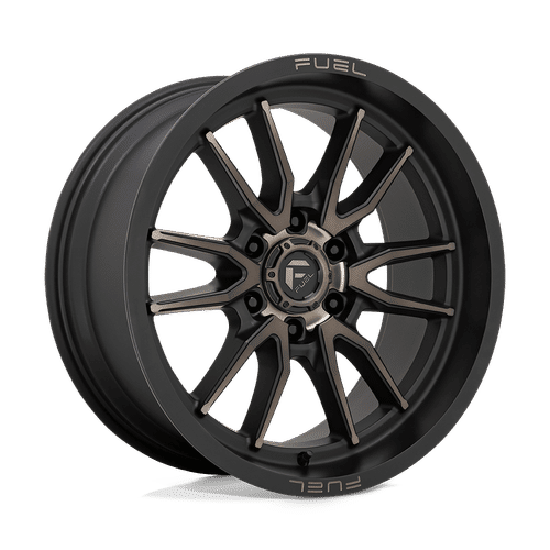 Fuel D762 MATTE BLACK DOUBLE DARK TINT 20x9 6x139.7 Wheels | Offset: 1 | Backspace: 5.04 | Bore: 106.1