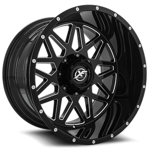 XF OFFROAD XF-211 Gloss Black 20x9 8x165.1/8x180 Wheels | Offset: 0 | Backspace: nan | Bore: 125.2