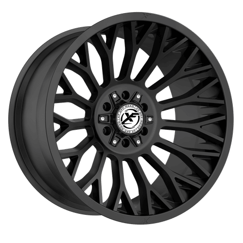 XF OFFROAD XF-237 Black Brushed Dark Tint 20x10 8x165.1/8x170 Wheels | Offset: -12 | Backspace: nan | Bore: 125.2