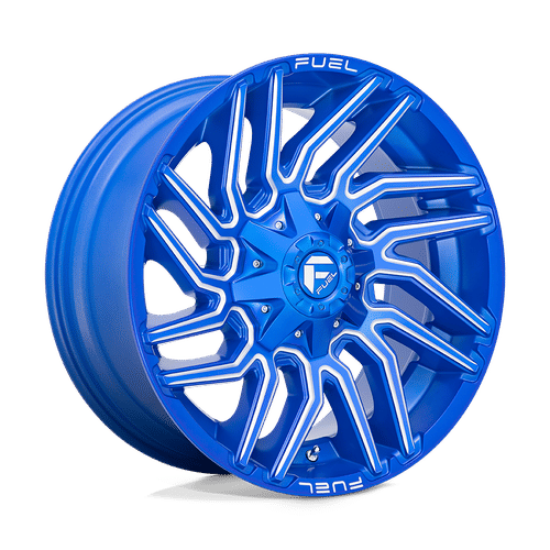 Fuel D774 ANODIZED BLUE MILLED 20x9 5x114.3/5x127 Wheels | Offset: 1 | Backspace: 5.04 | Bore: 78.1