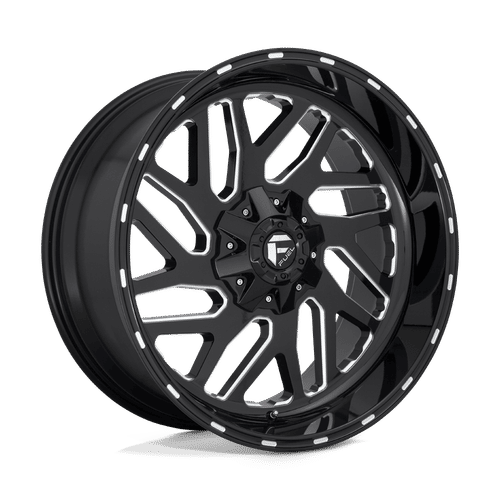 Fuel D581 GLOSS BLACK MILLED 22x10 6x135/6x139.7 Wheels | Offset: -19 | Backspace: 4.75 | Bore: 106.1