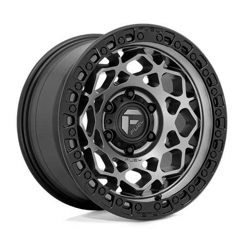 Fuel D784 GUNMETAL WITH MATTE BLACK RING 17x9 5x127 Wheels | Offset: -12 | Backspace: 4.53 | Bore: 71.5