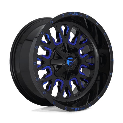 Fuel D645 GLOSS BLACK BLUE TINTED CLEAR 18x9 5x139.7/5x150 Wheels | Offset: 1 | Backspace: 5.04 | Bore: 110.1
