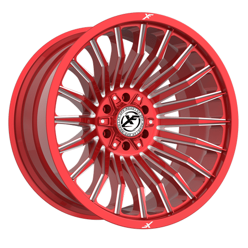 XF OFFROAD XF-231 Red Milled 20x10 6x135/6x139.7 Wheels | Offset: -12 | Backspace: nan | Bore: 106.4