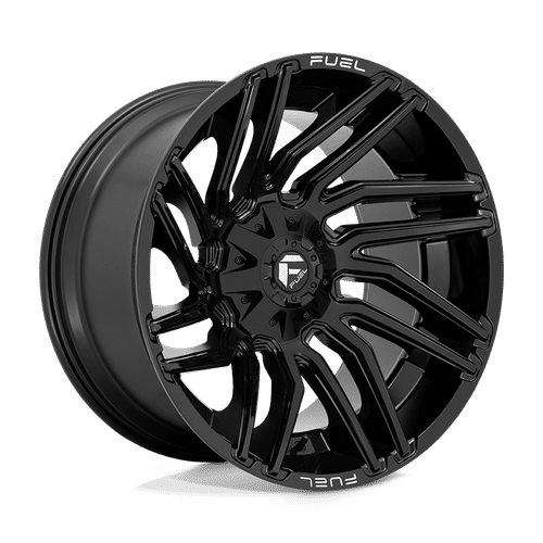 Fuel D776 GLOSS BLACK 22x12 5x114.3/5x127 Wheels | Offset: -44 | Backspace: 4.77 | Bore: 78.1
