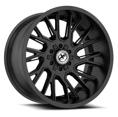 XF OFFROAD XF-230 Satin Black 22x12 8x170/8x180 Wheels | Offset: -44 | Backspace: nan | Bore: 125.2