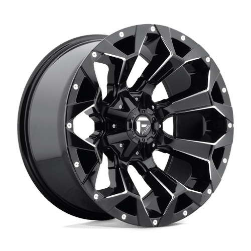 Fuel D576 GLOSS BLACK MILLED 18x9 6x135/6x139.7 Wheels | Offset: 19 | Backspace: 5.75 | Bore: 106.1