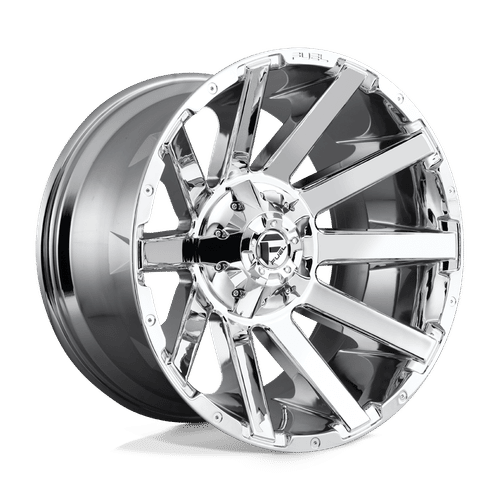 Fuel D614 CHROME PLATED 22x12 8x170 Wheels | Offset: -44 | Backspace: 4.77 | Bore: 125.1