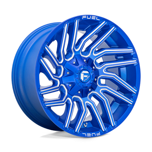 Fuel D774 ANODIZED BLUE MILLED 20x10 6x135/6x139.7 Wheels | Offset: -18 | Backspace: 4.79 | Bore: 106.1