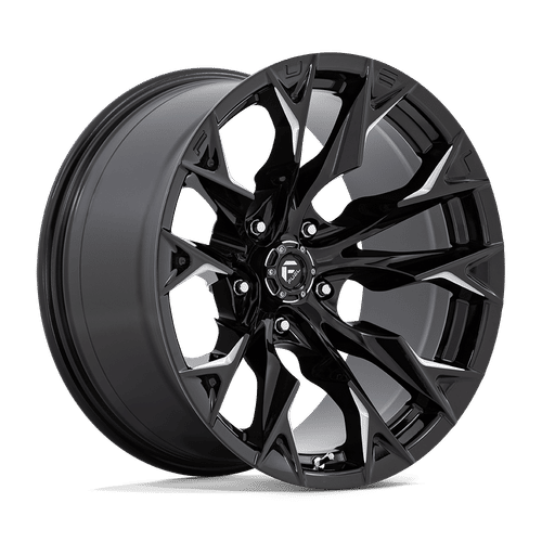 Fuel D803 GLOSS BLACK MILLED 20x10 5x127 Wheels | Offset: -18 | Backspace: 4.79 | Bore: 71.5