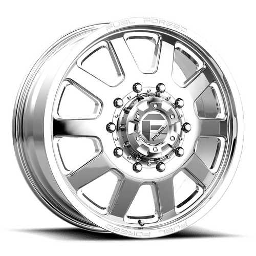 Fuel D09 POLISHED 22x8.25 10x225 Wheels | Offset: 105 | Backspace: 8.76 | Bore: 170.1