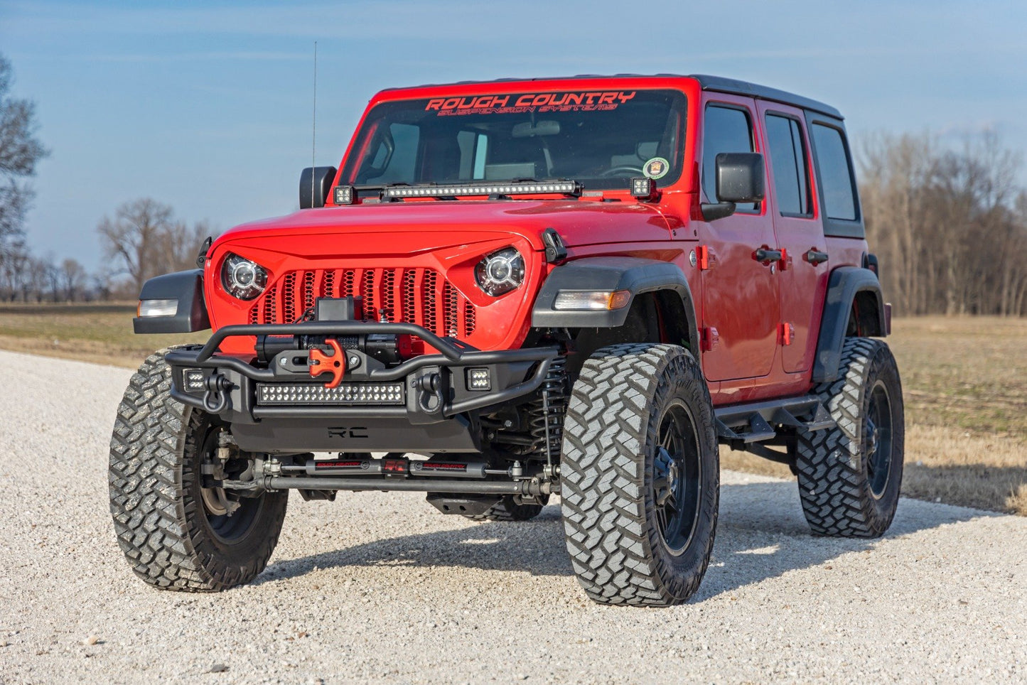 3.5 Inch lift Kit | C/A Drop | FR D/S | M1 | Jeep Wrangler Unlimited 4WD (24-25)
