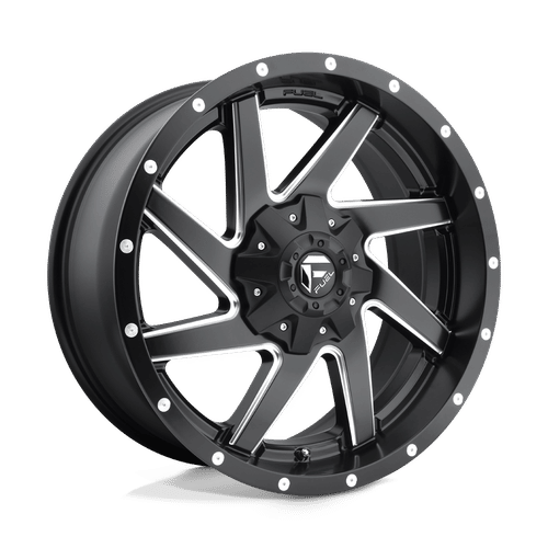 Fuel D594 MATTE BLACK MILLED 20x9 6x135/6x139.7 Wheels | Offset: 1 | Backspace: 5.04 | Bore: 106.1