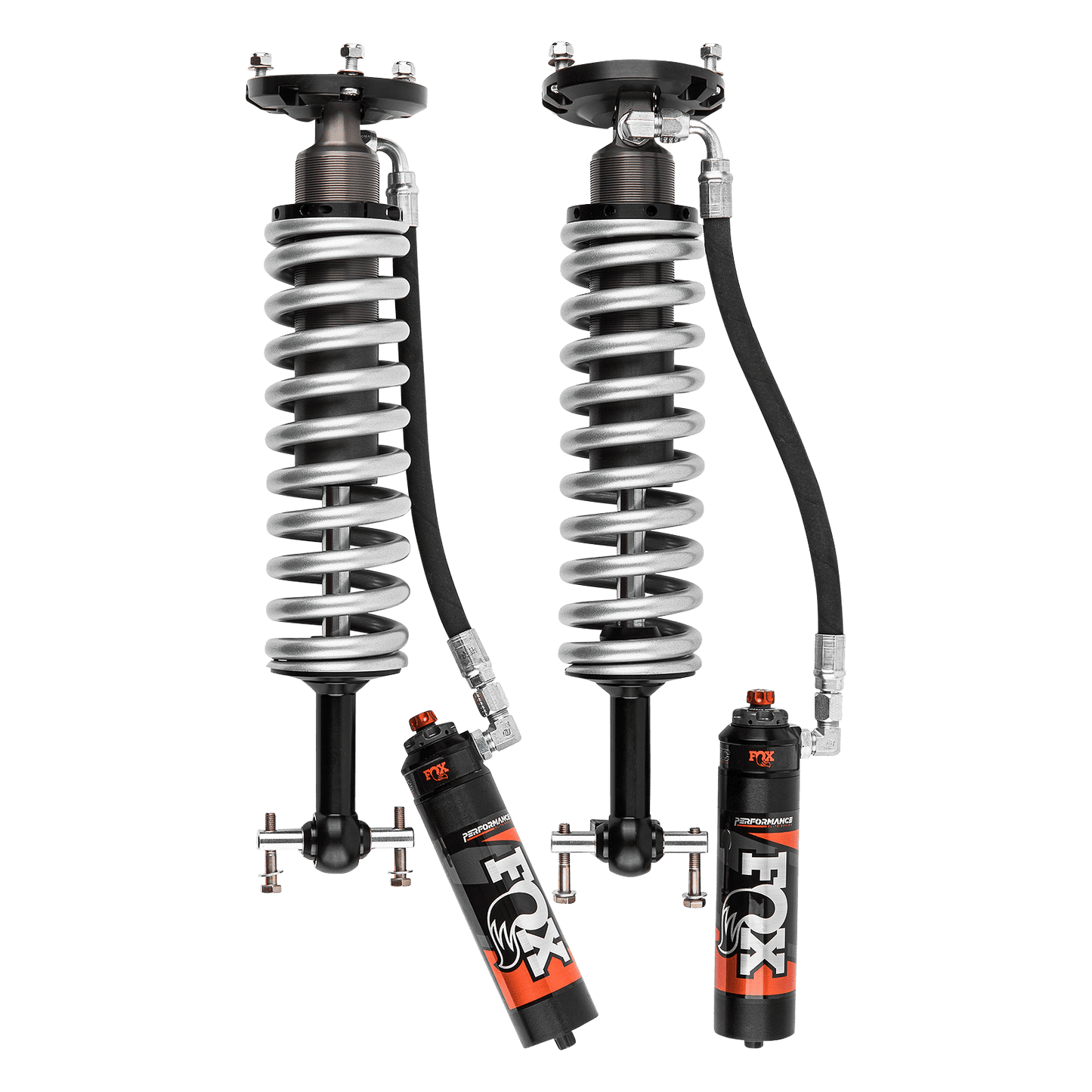 FOX 2.5 Coil-Over Shocks W/ DSC Reservoir Adjuster | 2-3 Inch Lift | Performance Elite Series | Chevy Silverado And GMC Sierra 1500 (07-18)