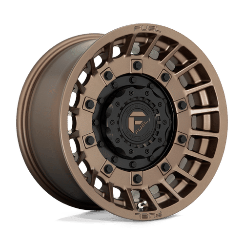 Fuel D725 MATTE BRONZE & BLACK 17x9 5x114.3/5x127 Wheels | Offset: -12 | Backspace: 4.53 | Bore: 78.1
