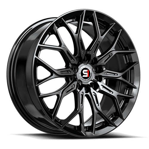 SPEC-1 RACING SP-57 Gloss Black 17x7.5 5x105/5x114.3 Wheels | Offset: 42 | Backspace: nan | Bore: nan