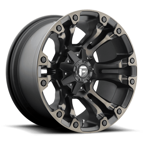 Fuel D569 MATTE BLACK DOUBLE DARK TINT 22x10 6x135/6x139.7 Wheels | Offset: -19 | Backspace: 4.75 | Bore: 106.1