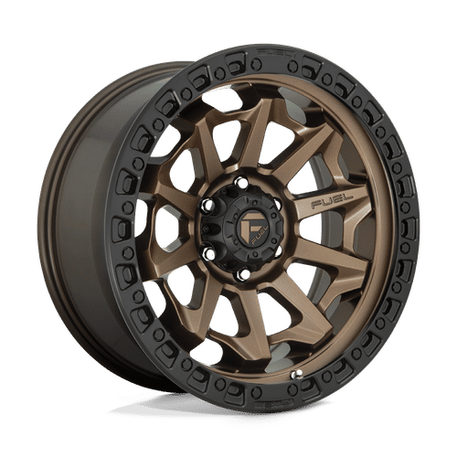 Fuel D696 MATTE BRONZE BLACK BEAD RING 17x9 5x127 Wheels | Offset: 1 | Backspace: 5.04 | Bore: 71.5