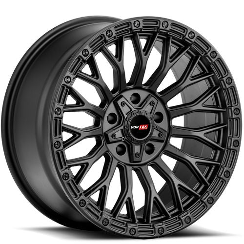 VORTEK VRT-607MB Matte Black 22x10 5x127/5x139.7 Wheels | Offset: -18 | Backspace: nan | Bore: 78.1
