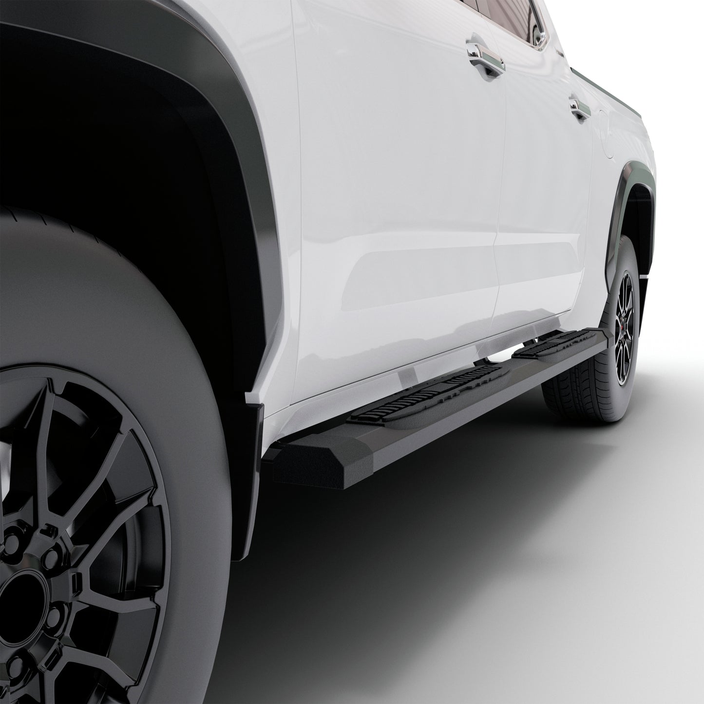 Vanguard Black Powdercoat Side Steps & Running Boards Running Boards Running Board for 2022-2025 toyota tundra
