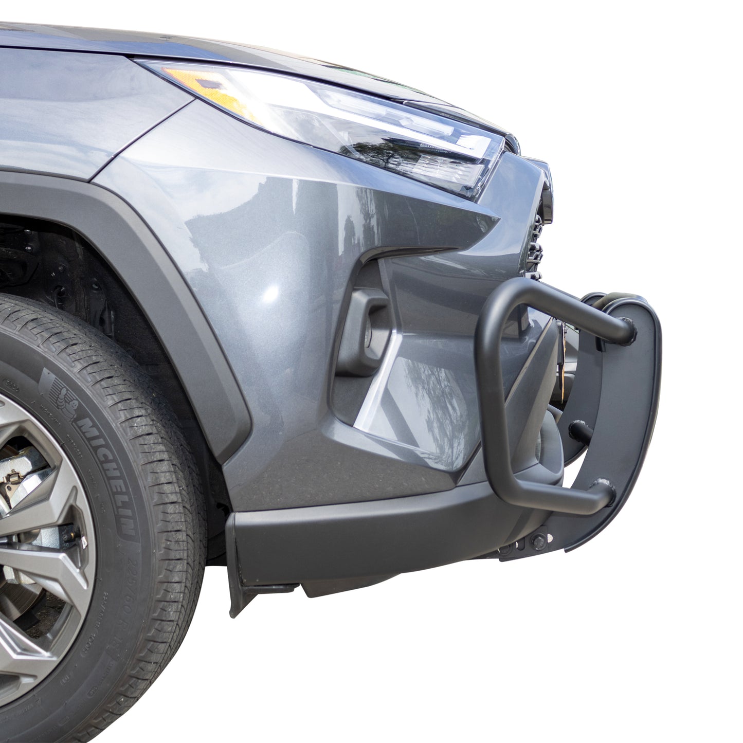 Vanguard Black Powdercoat Front Guards Front Runners Bumper Guard for 2023-2024 toyota rav4