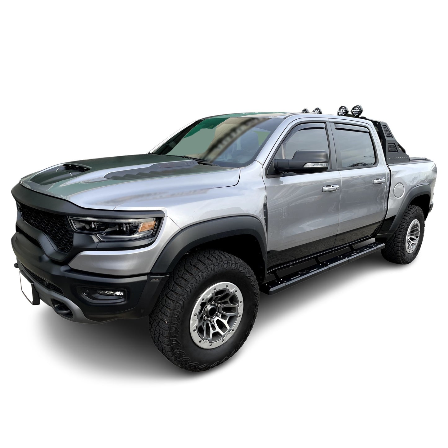 Vanguard Black Powdercoat Roll Bars & Truck Bed Accessories Bed Bars Roll Bar for 1994-2010 dodge ram 1500