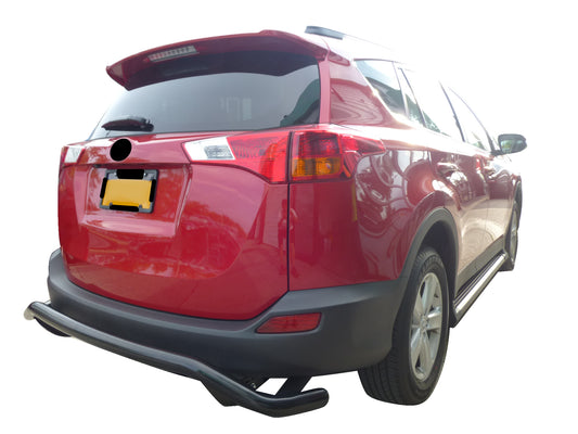 Vanguard Black Powdercoat Rear Guards Rear Bumper Guards Bumper Guard for 2006-2018 toyota rav4 nan