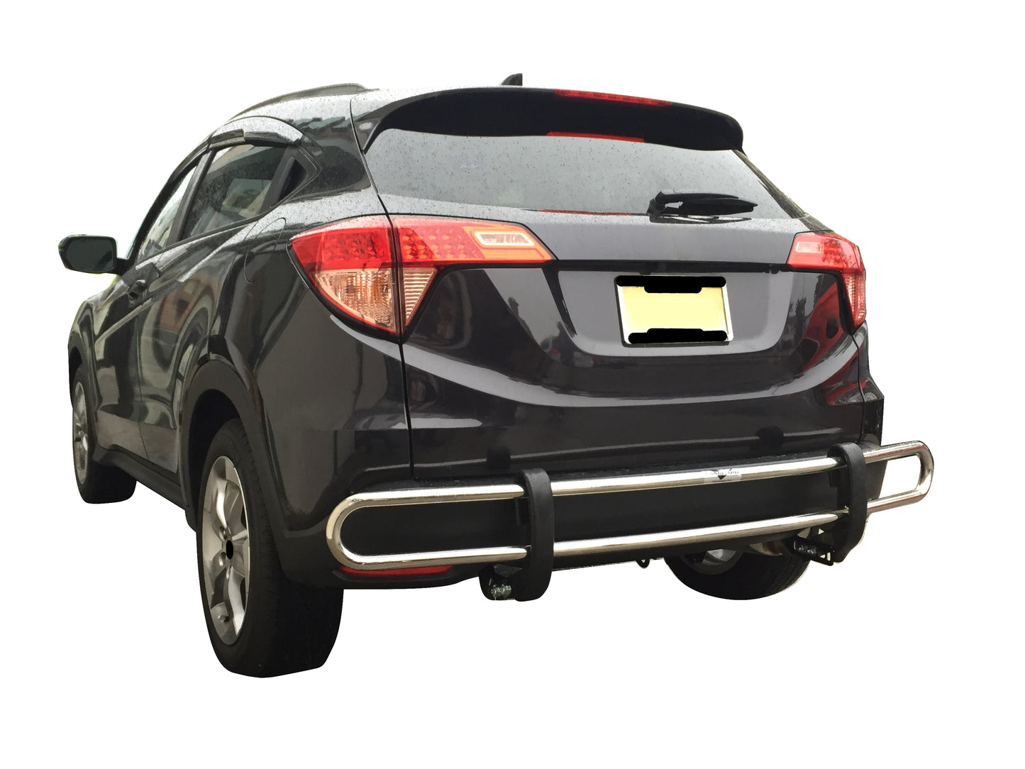 Vanguard Stainless Steel Rear Guards Rear Bumper Guards Bumper Guard for 2016-2022 honda hr-v nan