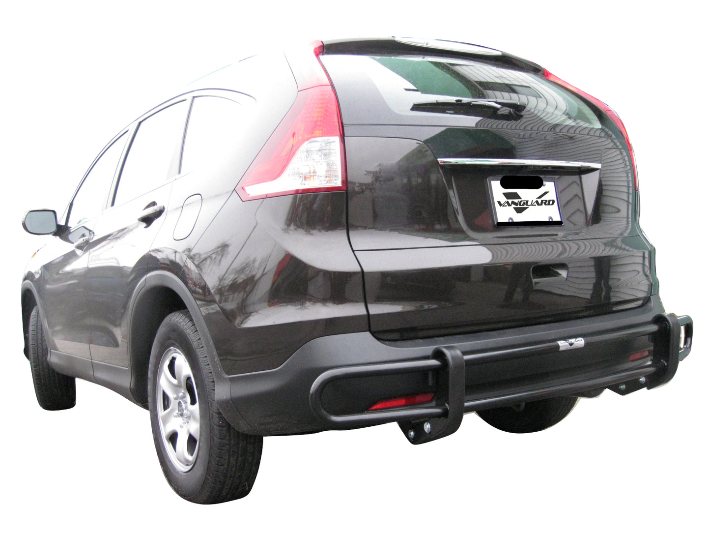 Vanguard Black Powdercoat Rear Guards Rear Bumper Guards Bumper Guard for 2007-2011 honda cr-v nan