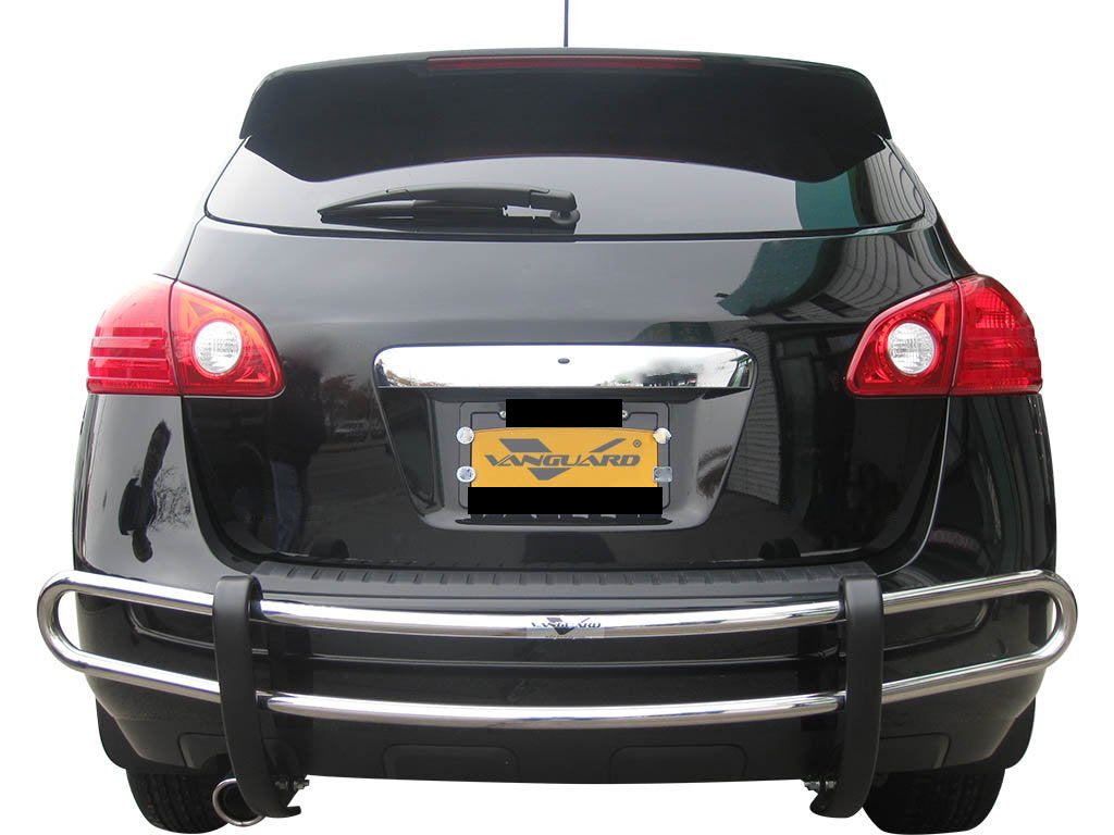 Vanguard Stainless Steel Rear Guards Rear Bumper Guards Bumper Guard for 2014-2015 nissan rogue select nan