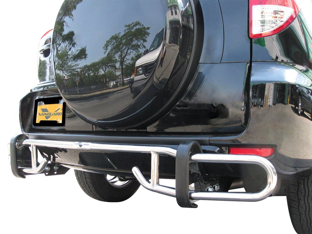 Vanguard Stainless Steel Rear Guards Rear Bumper Guards Bumper Guard for 2006-2018 toyota rav4 nan