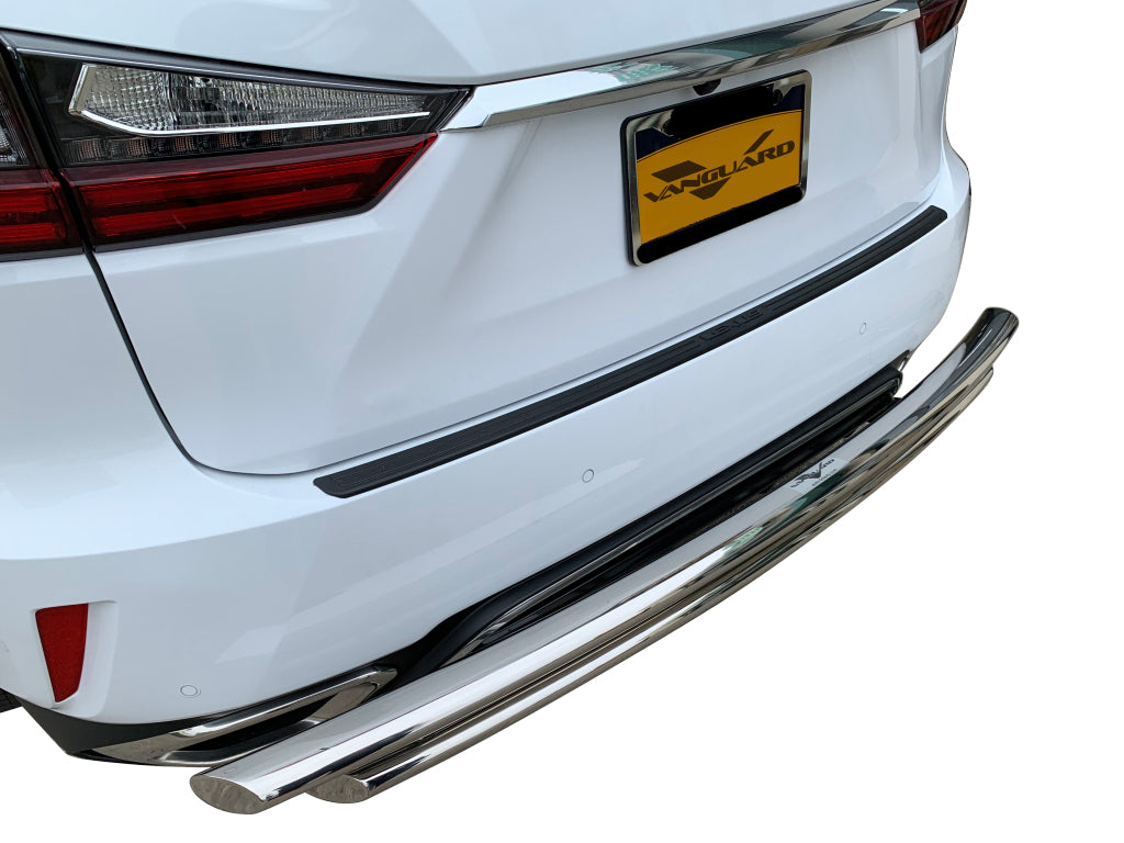 Vanguard Stainless Steel Rear Guards Rear Bumper Guards Bumper Guard for 2016-2022 lexus rx350 nan