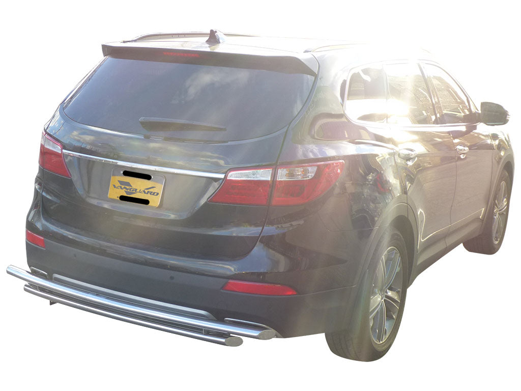 Vanguard Stainless Steel Rear Guards Rear Bumper Guards Bumper Guard for 2014-2015 kia sorento nan