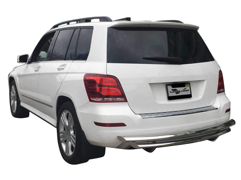 Vanguard Stainless Steel Rear Guards Rear Bumper Guards Bumper Guard for 2010-2013 mercedes-benz glk350 nan