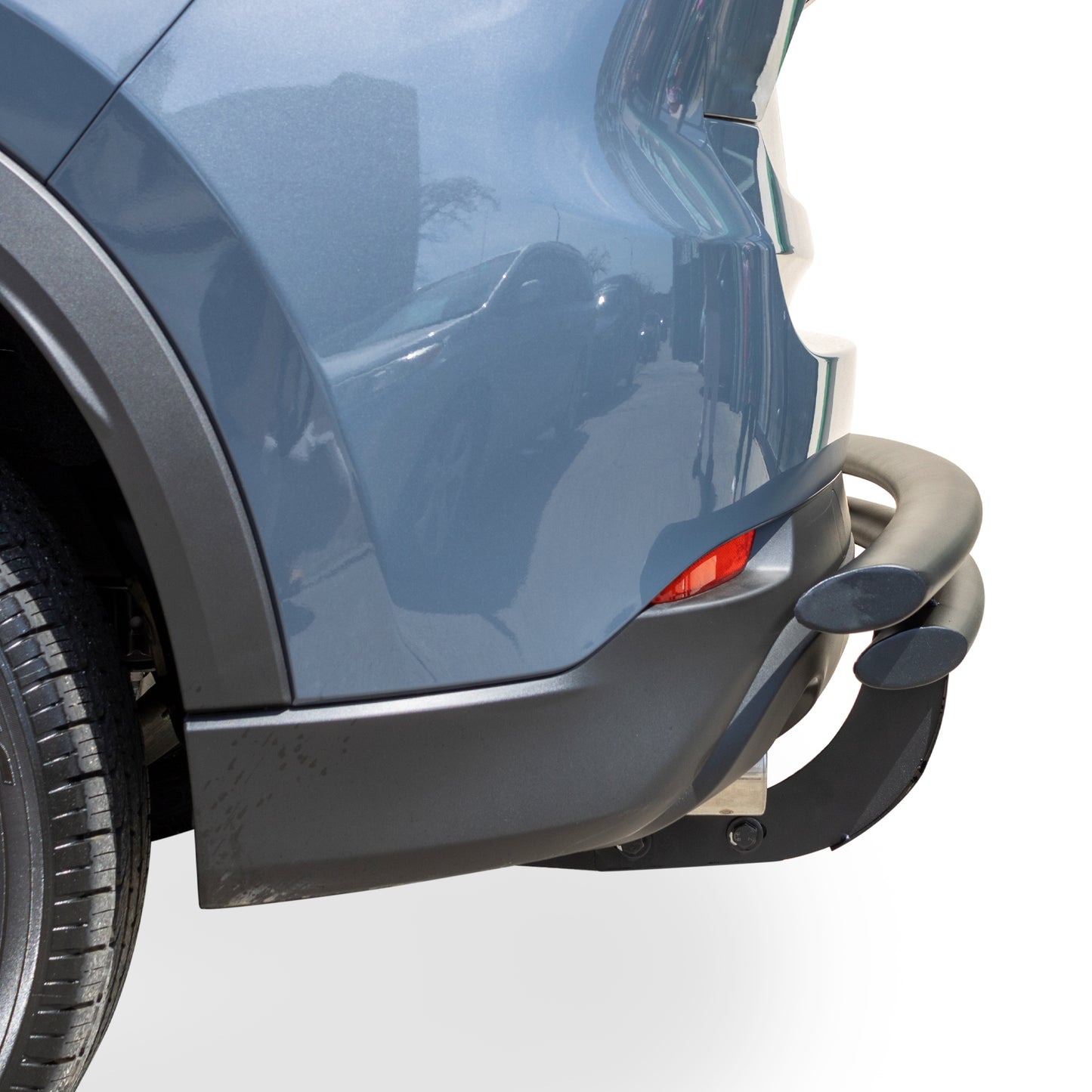 Vanguard Black Powdercoat Rear Guards Rear Bumper Guards Bumper Guard for 2013-2024 mazda cx-5 nan